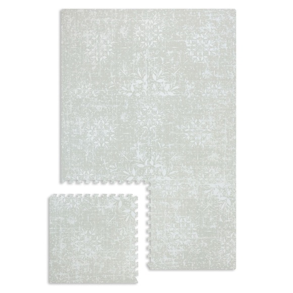 4x6 EVA Foam Play Mat in Sage Green - Picture 6 of 9